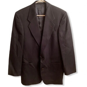 Cachet Black Wool Blazer​